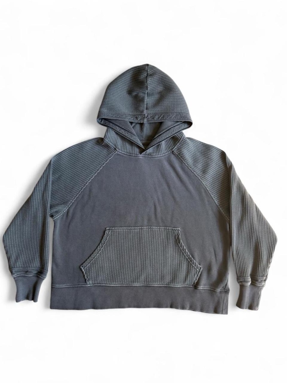 aerie Dark Gray Women's Hooded Pullover Sweatshirt